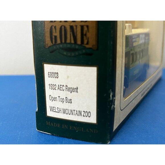 Lledo Days Gone 1932 AEC Regent Open Top Bus No. 68003 Welsh Mountain Zoo - Picture 6 of 8